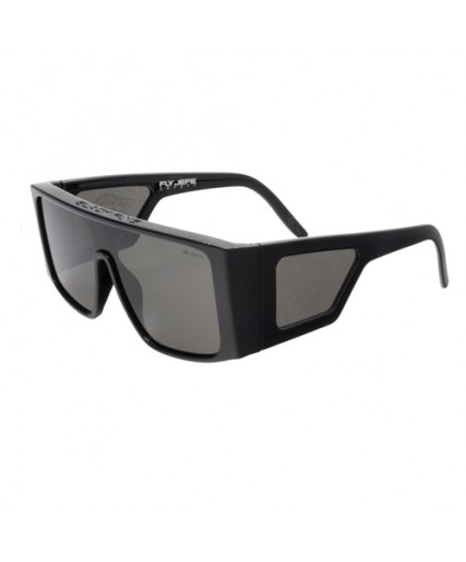 Fly Jefe Z87 + Safety Glass Shine Black/Smoke Lens