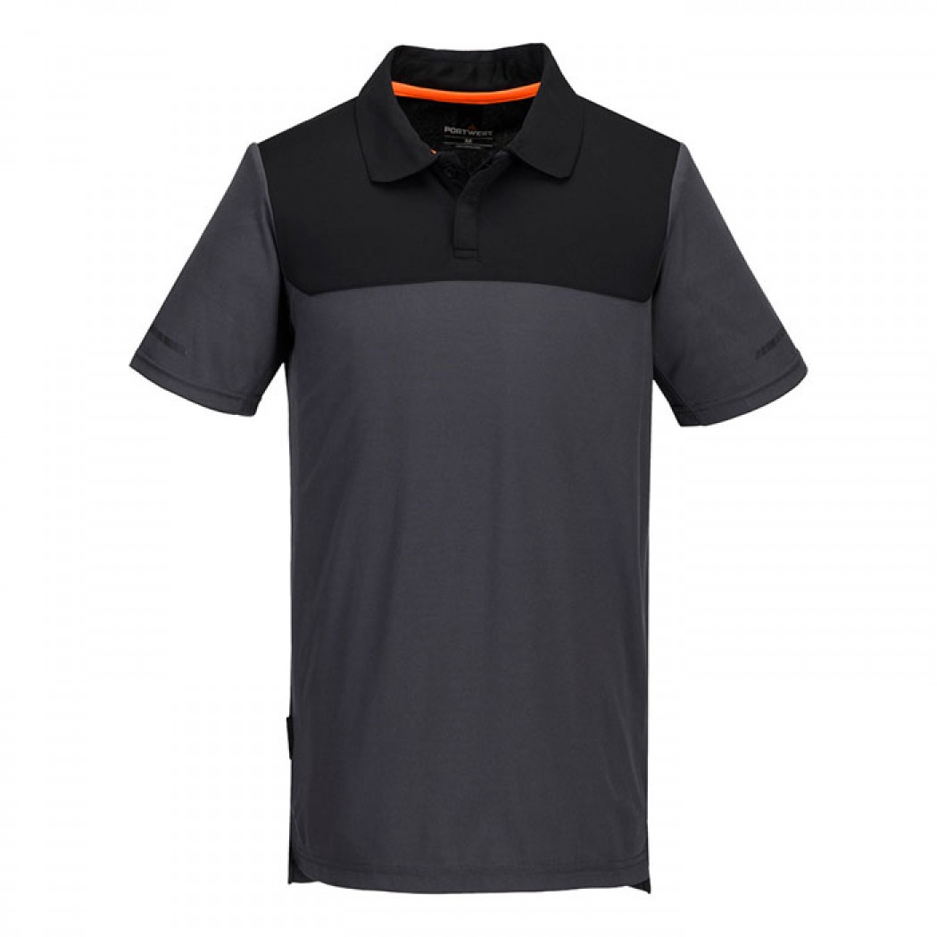 EV410 - EV4 Lightweight Polo Shirt S/S Grey