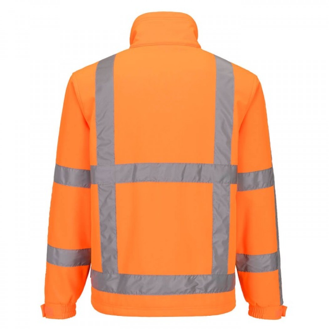 R462 - RWS Hi-Vis Softshell Jacket (3L) Orange