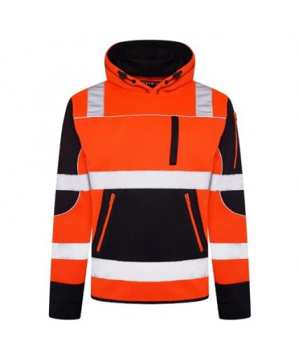 Aviator Hi Vis Hoodie Orange