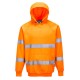 ES1 Essential Hi-Vis Hooded Sweatshirt Orange
