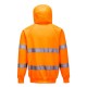 ES1 Essential Hi-Vis Hooded Sweatshirt Orange
