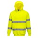 ES1 Essential Hi-Vis Hooded Sweatshirt Yellow